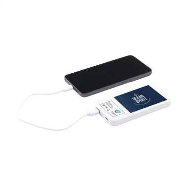 Logo trade promotional item photo of: Solar RCS Powerbank 4000 power charger