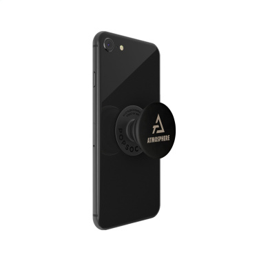 Logo trade promotional merchandise picture of: PopSockets® Aluminium telephone holder