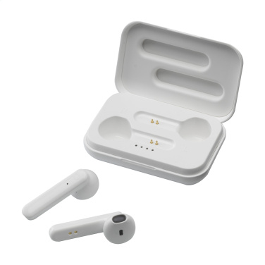 Logo trade promotional item photo of: Sensi TWS Wireless Earbuds in Charging Case