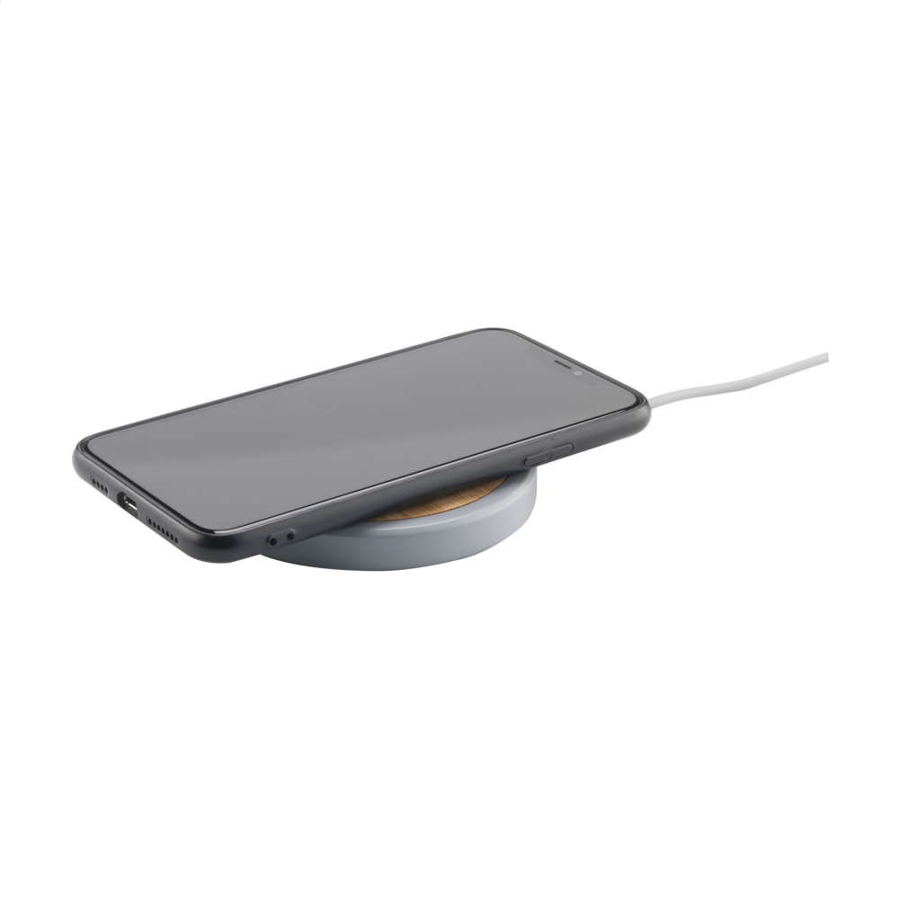 Logo trade promotional products picture of: Lidos Stone ECO 10W Wireless Charger