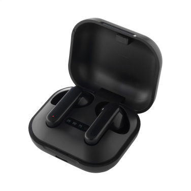 Logo trade promotional product photo of: Aron TWS Wireless Earbuds in Charging Case