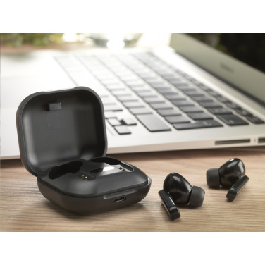 Logotrade business gift image of: Aron TWS Wireless Earbuds in Charging Case