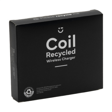 Logotrade promotional giveaways photo of: Coil RCS Recycled Wireless Charger