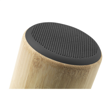 Logo trade corporate gifts picture of: Timor Bamboo Wireless Speaker