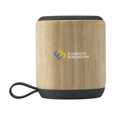 Logotrade corporate gift image of: Timor Bamboo Wireless Speaker