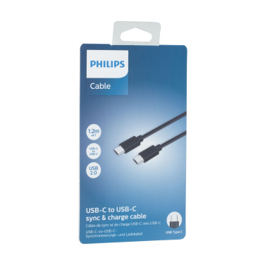 Logotrade promotional item picture of: Philips Cable USB-C to USB-C