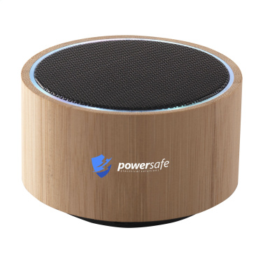 Logo trade advertising products picture of: Wave Bamboo Wireless Speaker