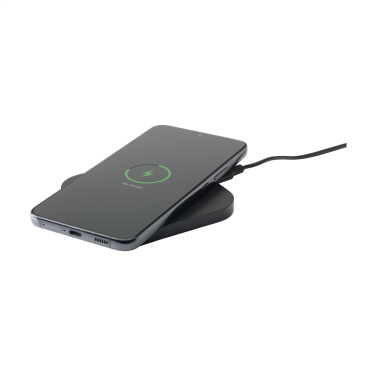 Logo trade promotional items image of: Bamboo Wireless Charger 15W