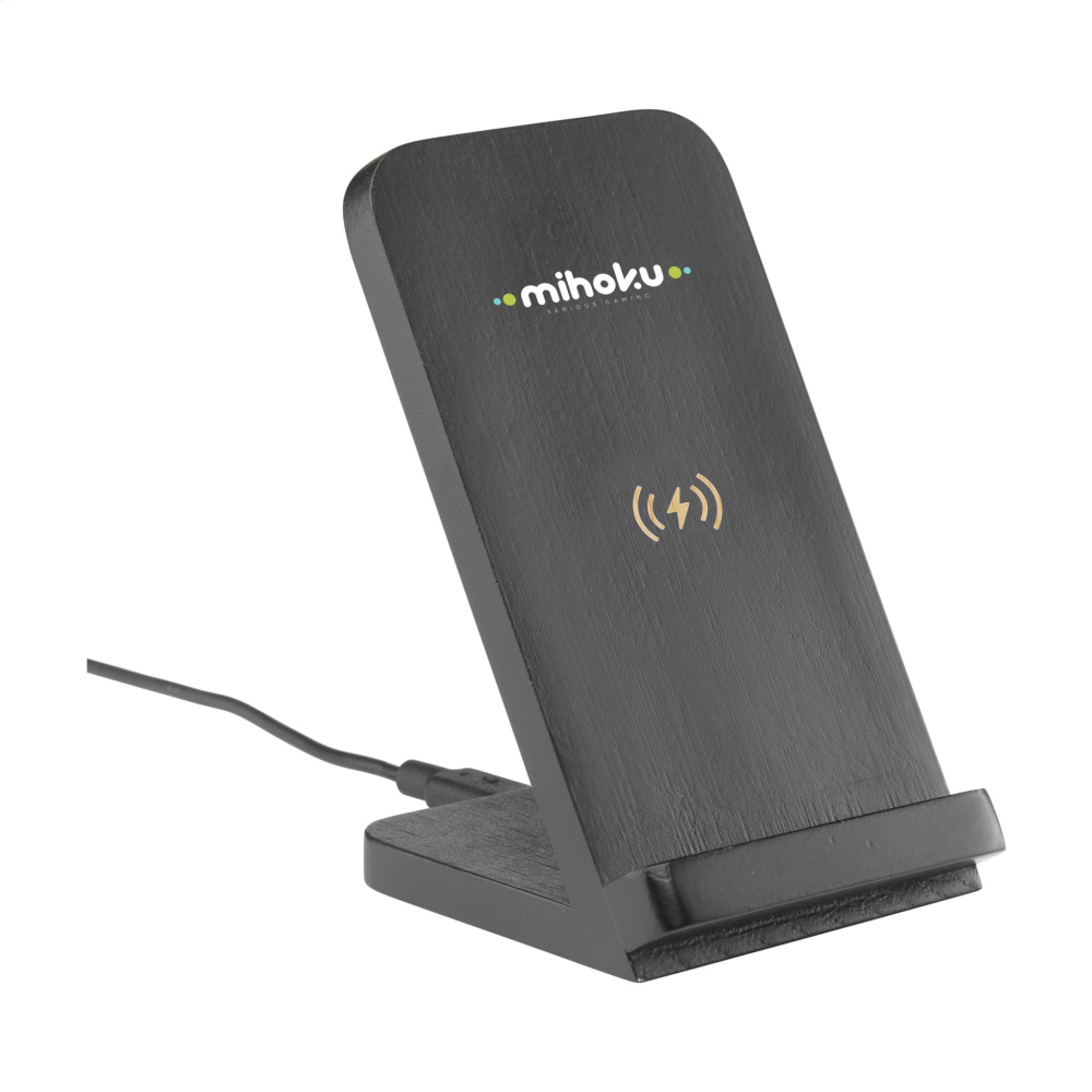 Logotrade promotional merchandise photo of: Baloo Wireless Charger Stand 15W