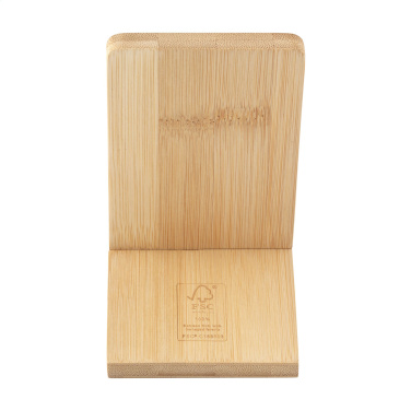 Logotrade promotional items photo of: Miyo Bamboo Phone Stand