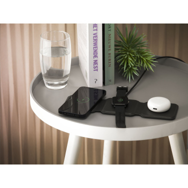 Logotrade corporate gifts photo of: TriCharge RCS  Recycled PU Wireless Charger