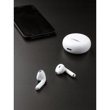 Logotrade promotional gift image of: Calypso RCS Recycled Wireless Earbuds