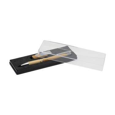 Logo trade promotional merchandise image of: Bamboo Connect Giftset 8 GB