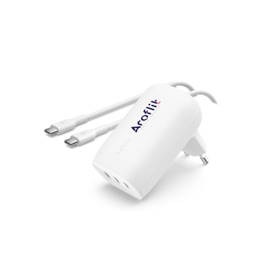 Logo trade promotional gifts image of: Belkin BoostCharge 3-Port Wall Charger