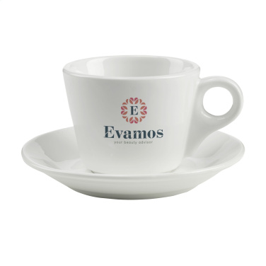 Logo trade promotional gift photo of: DaVinci 205 ml cup and saucer