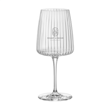 Logo trade promotional giveaways image of: Ribbio Wine Glass 535 ml