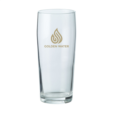 Logo trade promotional giveaways image of: Beer Glass 180 ml