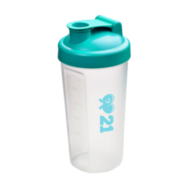 Logo trade promotional gift photo of: Shaker Protein 600 ml drinking cup