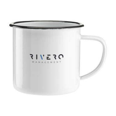 Logotrade corporate gift picture of: Retro Enamel Mug 350 ml