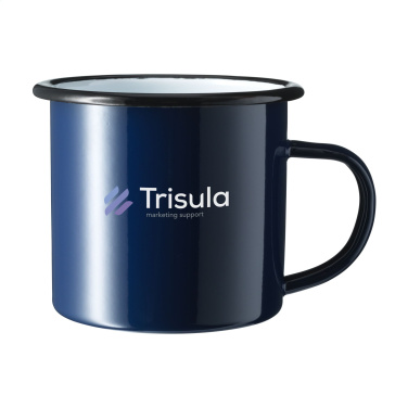 Logotrade promotional giveaway picture of: Retro Enamel Mug 350 ml