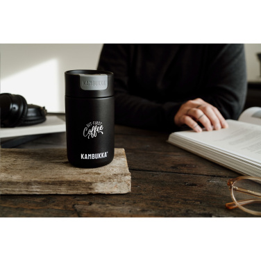 Logo trade advertising product photo of: Kambukka® Olympus 300 ml thermo cup