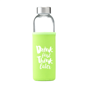 Logotrade promotional merchandise picture of: Senga Glass 500 ml drinking bottle