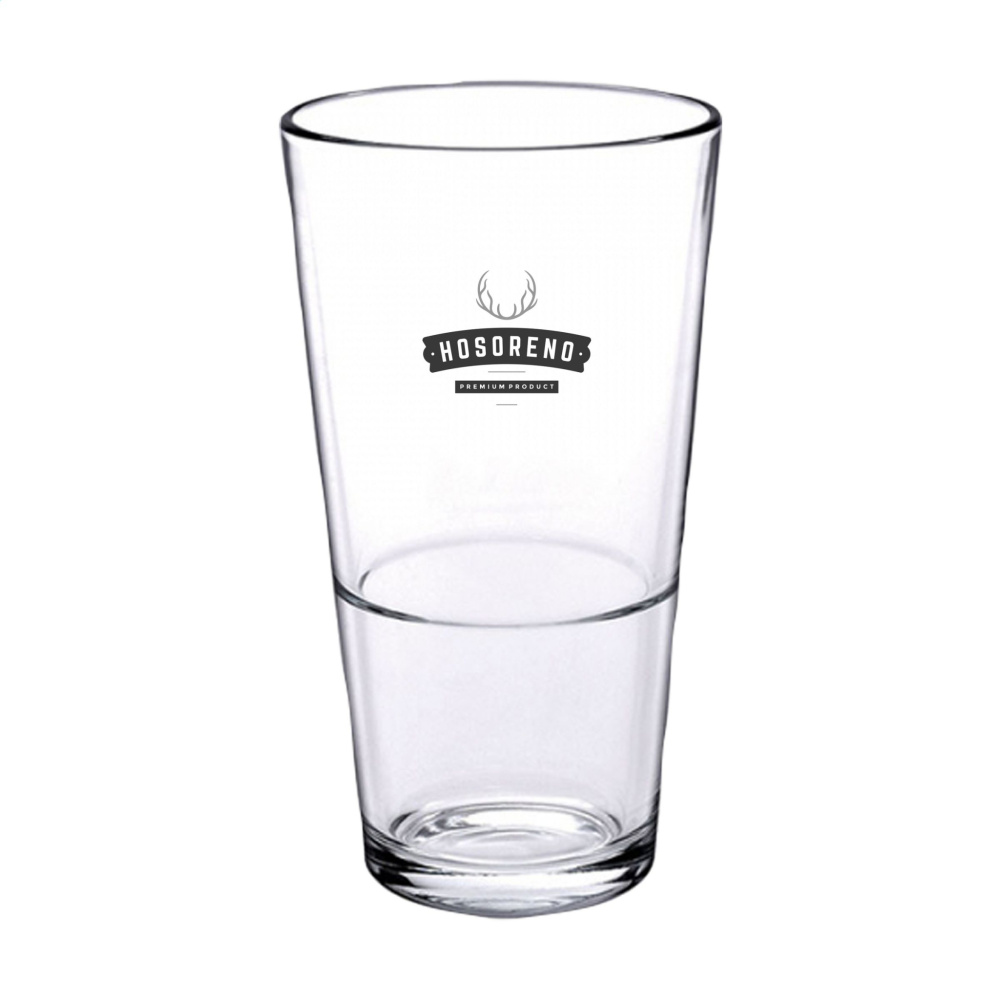 Logo trade promotional merchandise picture of: Beer Glass Stackable 340 ml