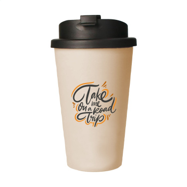 Logotrade promotional merchandise image of: Eco Coffee Mug Premium Deluxe 350 ml coffee cup