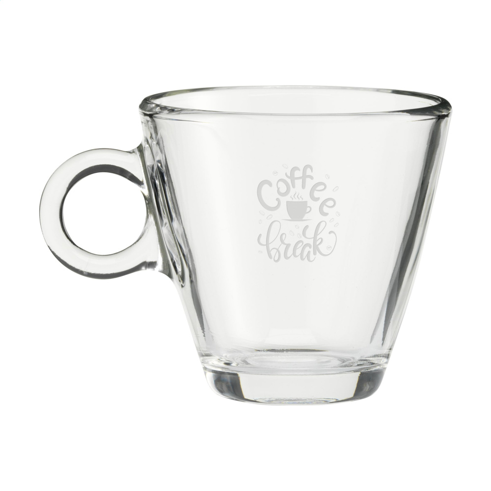 Logo trade advertising products picture of: Lugano Coffee Glass 230 ml