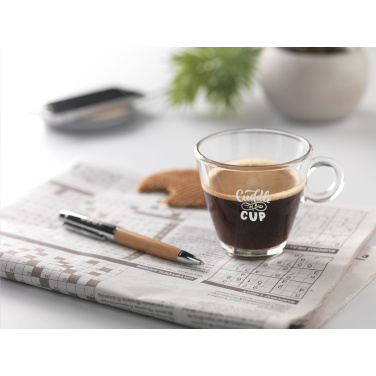 Logotrade advertising product picture of: Lugano Coffee Glass 230 ml