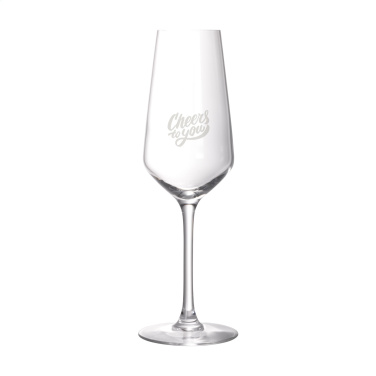 Logo trade promotional gift photo of: Loire Champagne glass 230 ml