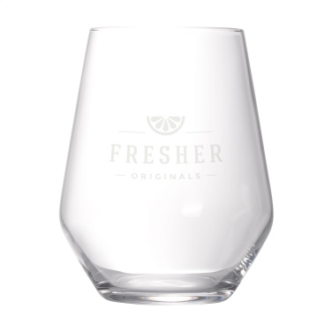 Logo trade promotional products image of: Loire Water Glass 400 ml