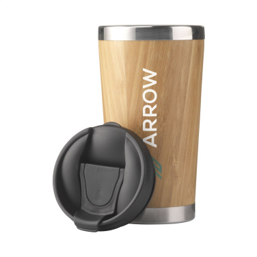 Logotrade promotional merchandise picture of: Tokyo 450 ml bamboo thermo cup