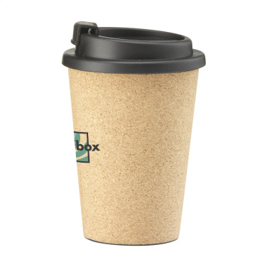 Logo trade promotional giveaway photo of: Attea Cork 350 ml coffee cup