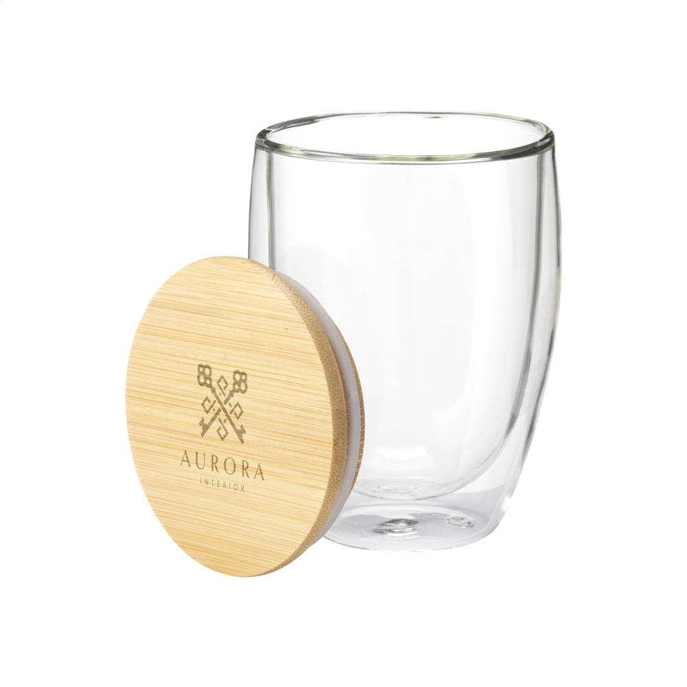 Logo trade promotional item photo of: Alba 350 ml double-walled glass