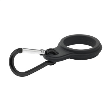 Logo trade business gift photo of: Bottle Carabiner carrying loop for drinking bottle