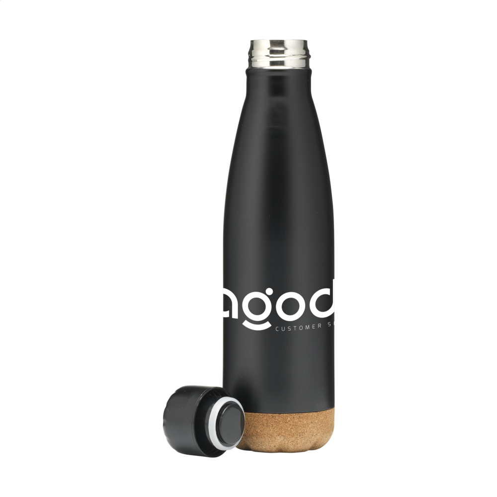 Logo trade business gift photo of: Topflask Cork 470 ml drinking bottle