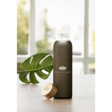 Logo trade business gift photo of: Frosty Glass Bottle 550 ml drinking bottle