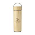 Nikko 330 ml bamboo thermo bottle/thermo cup, bamboo