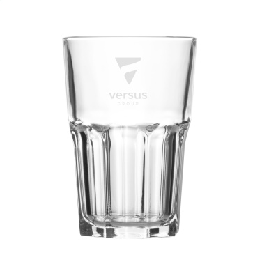 Logo trade promotional gifts image of: Glory Tumbler Glass 420 ml