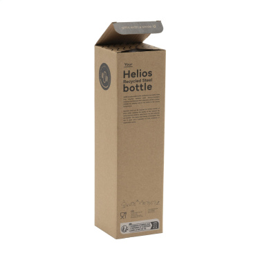 Logo trade promotional product photo of: Helios RCS Recycled Steel Bottle 470 ml