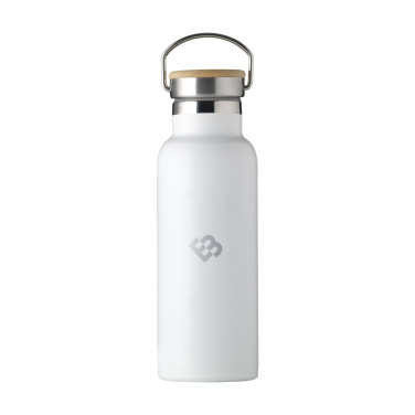 Logo trade promotional item photo of: Nordvik RCS Recycled Steel 500 ml drinking bottle