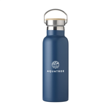 Logo trade promotional gifts picture of: Nordvik RCS Recycled Steel 500 ml drinking bottle