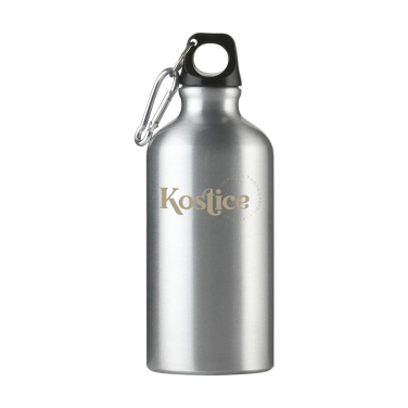 Logo trade promotional gifts picture of: AluMini GRS Recycled 500 ml water bottle