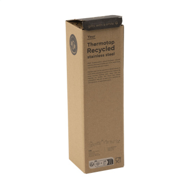 Logo trade promotional items image of: Thermotop Midi RCS Recycled Steel 500 ml thermo bottle