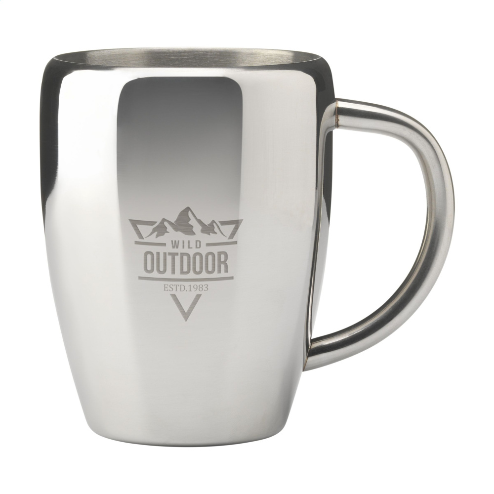 Logo trade promotional items image of: SteelMug RCS Recycled Steel 220 ml