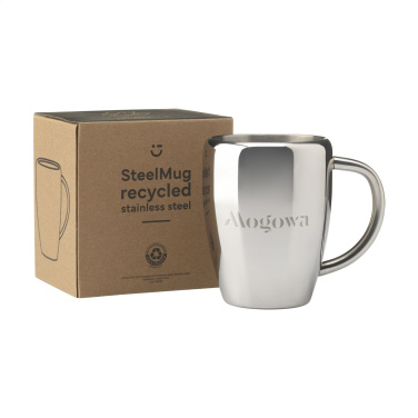 Logo trade promotional item photo of: SteelMug RCS Recycled Steel 220 ml