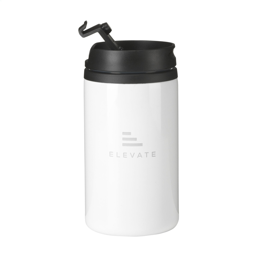 Logotrade corporate gift image of: Thermo Can RCS Recycled Steel 300 ml thermo cup