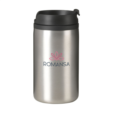 Logotrade promotional giveaway image of: Thermo Can RCS Recycled Steel 300 ml thermo cup