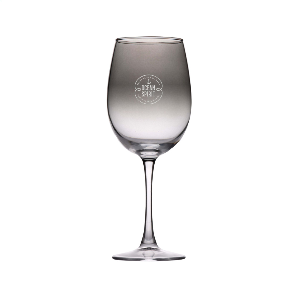 Logo trade promotional merchandise picture of: Smokey Wine Glass 360 ml